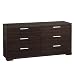 Marbella 6-Drawer Dresser - Mocha