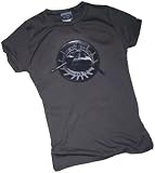 Viper Squadron - Battlestar Galactica Crop Sleeve Fitted Juniors T-Shirt