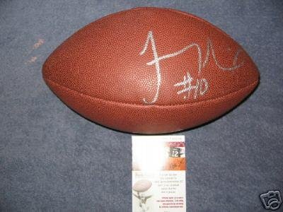 Troy Smith Ohio State Jsa/coa Signed Football - Autographed College Footballs