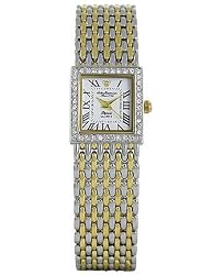 Ladies, Jules Jurgensen, Crystals, MOP dial, Crystals bracel