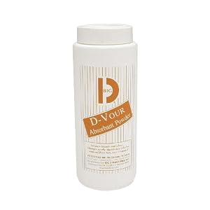 D-Vour Liquid Absorbent Powder (Lemon Scent) 16-oz Can (Lot of 6) by 