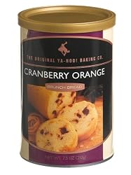 The Ya-Hoo! Baking Co.  Cranberry Orange Brunch Bread, 7.5-Ounce Canisters (Pack of 6)
