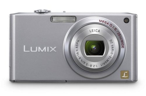 Panasonic Lumix DMC-FX33S 8.1MP Digital Camera with 3.6x Wide Angle MEGA Optical Image Stabilized Zoom (Silver) image