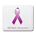 epilepsy0  - Epilepsy Awareness Ribbon Mouse Pad