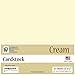 Cream Cardstock 12