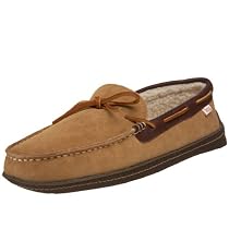 Tamarac by Slippers International Men's Ashford Plantation Sole Suede Moccasin