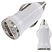441 Wireless Wholesale Lot X100 Single Mini USB 2 Port Car Charger for Cigarette Lighter Socket 2.1A Power Adapter and Round Micro USB Cables /Cords for Samsung, HTC, LG, Nokia, Blackberry, and more! (Lot of 100 Single Car Chargers and USB Micro Mixed Colors)