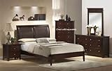 4pcs Full Size Bedroom Set - Espresso Finish