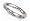 3mm Platinum Plain Wedding Band Ring