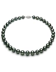 PremiumPearl 9-10mm Tahitian Pearl Necklace AA+ Quality