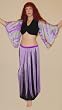 Lilac Long Fringe Belt