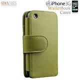 WalletBook Case iPhone 3G/3GS Green