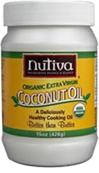 Nutiva Certified Organic Extra Virgin Coconut Oil -- 54 fl oz