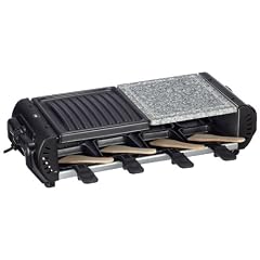 Mia RG 8388 Raclette- und Barbecuegrill mit Grillstein