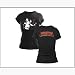 T-Shirt Tenacious D (Femme) - Destinty - Taille L - Noir T-Shirt Tenacious D (Femme) - Destinty - Taille L - Noir