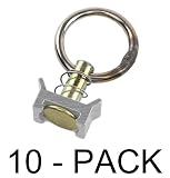 Aluminum Track Fitting 4000 Tiedowns 10-Pack