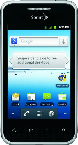 LG Optimus Elite Android Phone, Black (Sprint)