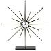 Global Views Star 21-Inch by 4-Inch by 22-Inch Desk Clock, Large