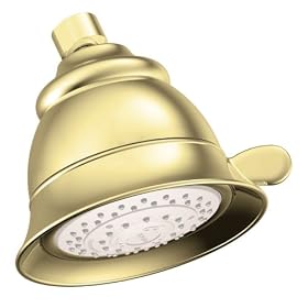 MOEN 3838P Four Function Showerhead, Polished Brass
