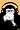 Steez (Headphone Chimp) 24x36 Poster Art Print