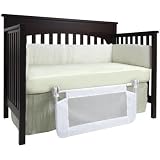 dexbaby Safe Sleeper Convertible Crib Bed Rail, White