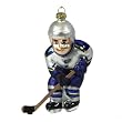 St. Louis Blues NHL Glass Hockey Player Ornament (4")