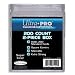 Ultra Pro 200 card plastic storage box for baseball cards and other sports cards