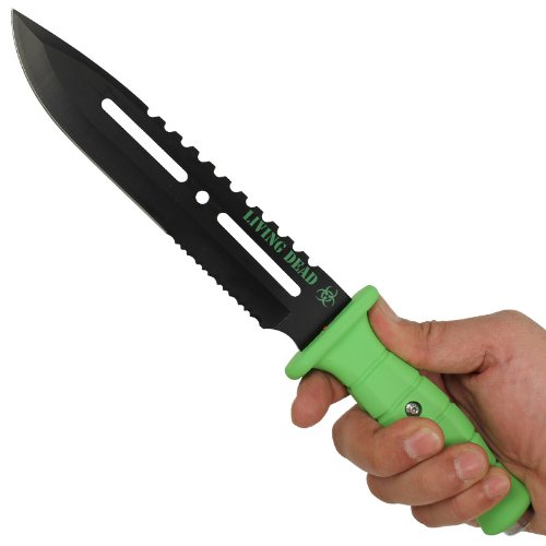 WICKED Zombie Killer Living Dead Survival Fixed Blade Knife