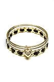 Juicy Couture - Juicy Couture Frozen Chain and Leather Bangle Set