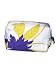 EMILIO PUCCI Canvas Makeup Bag in Purple / Yellow