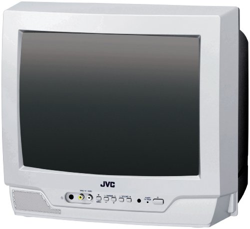 JVC AV-14 AE 19 D 35,6 cm (14 Zoll) 4:3 Röhren-Fernseher silber