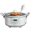 Hamilton Beach 33956 Stay-or-Go 5-Quart Slow Cooker, White