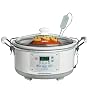 Hamilton Beach 33956 Stay-or-Go 5-Quart Slow Cooker, White
