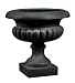 Kenroy Lighting 60059 Short Urn Planter Uncategorized in Garden Bronze With Gold Highlights