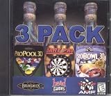 3 PACK (Pro Pool 3D, Dart Pro, Pro Bowl 3D)