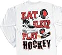 Eat Sleep Play Hockey Long Sleeve T Shirt