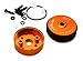 Integy RC Model Hop-ups C28187ORANGE Alloy Diff Housing for 1/10 Slash 2WD,Stampede 2WD,Rustler 2WD, Bandit & Bigfoot