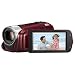 Canon LEGRIA HF R26 High Definition Camcorder - Red (20x Optical Zoom, 3 inch Touchscreen LCD)