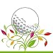 Wallmonkeys Peel and Stick Wall Decals - Golf Pflanze - Removable Graphic