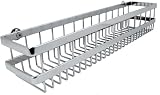 20 Concinnity Polished Chrome Shower Caddy Long Wall Basket Rack