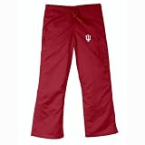 Indiana Hoosiers NCAA Cargo Style Scrub Pant (Crimson) (Medium)