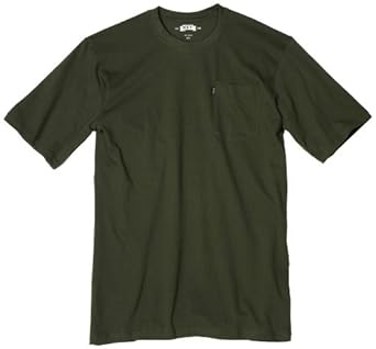 Key Industries Men Big-Tall Short Sleeve Heavyweight Pocket Tee Shirt