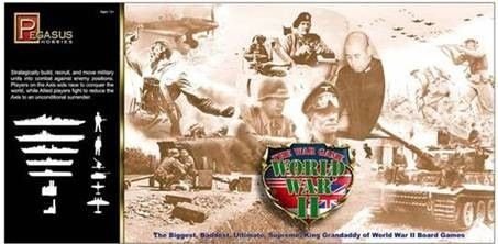 The War Game: World War II Board Strategy by Pegasus