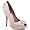 Badgley Mischka Women's Lissa Open-Toe Pump,Pink,8 M US