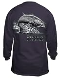 Fishing T-shirts - Striper - Striped Bass Shirt from FishHead Gear by FishHead Gear