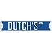  DUTCH HOLE  STREET SIGN