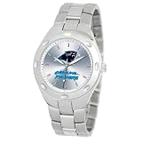 NFL Men's PA20018 Carolina Panthers Touchdown Stainless Steel Watch