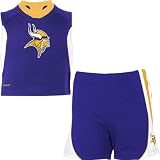 Reebok Minnesota Vikings Boys (4-7) Raglan Tank & Short Set Kids 4 Small