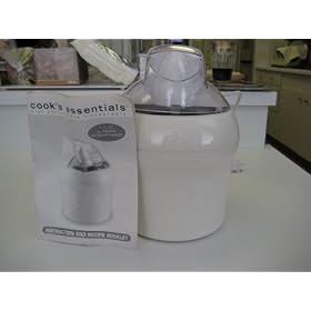 Cook's Essentials 1 1/2 Quart Automatic Ice Cream Maker