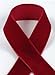 Schiff Ribbons 7333-1 1/4-Inch Velvet Nylon Fabric Ribbon, 164.1-Yard, Scarlet Red